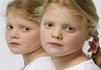 Photo of genetically identical twins